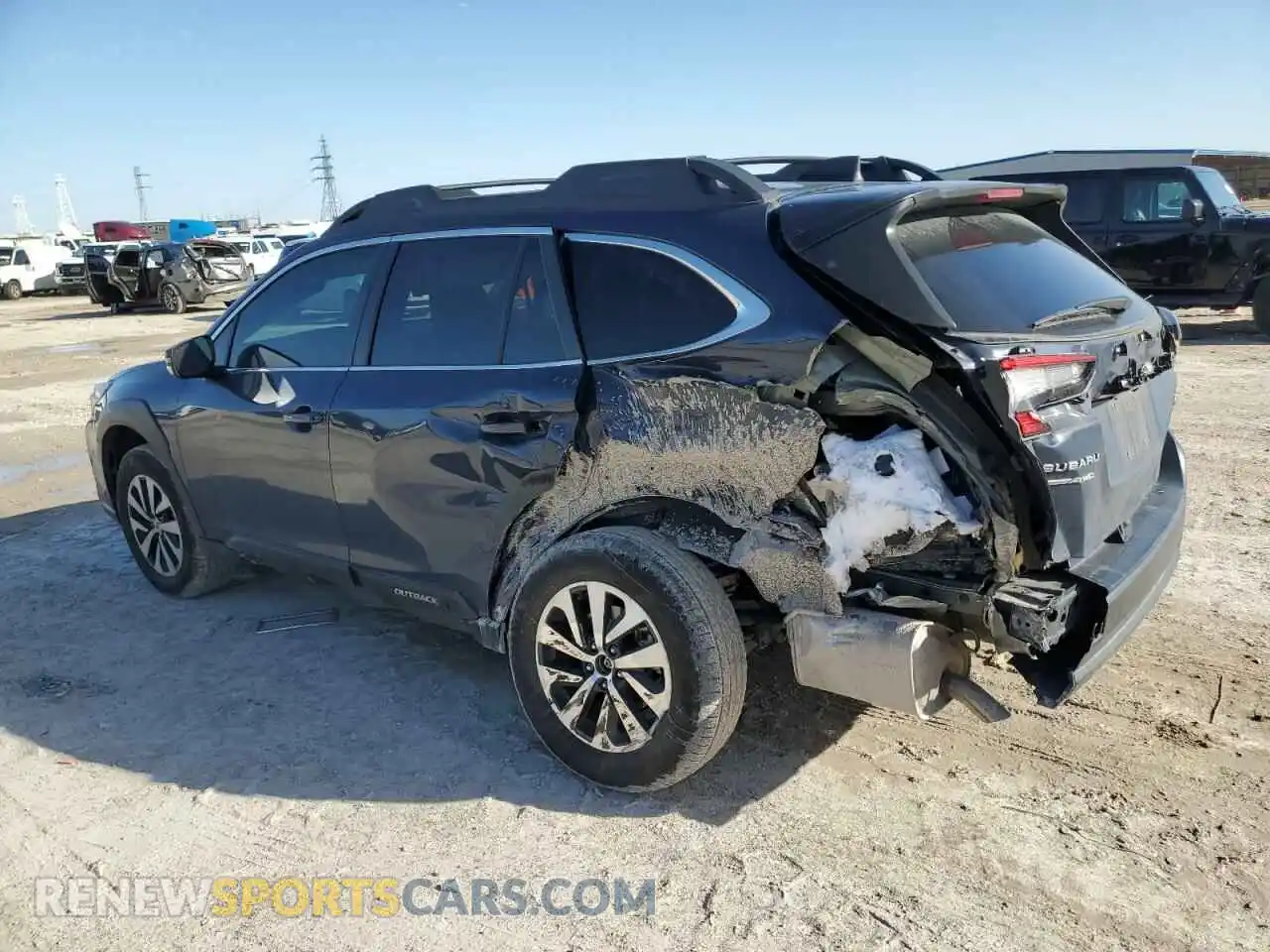 2 Photograph of a damaged car 4S4BTACC8R3153907 SUBARU OUTBACK 2024