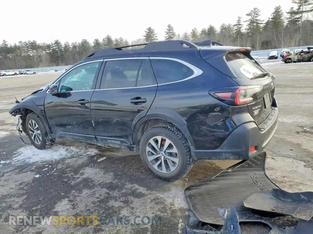 2 Фотография поврежденного автомобиля 4S4BTACC8R3223793 SUBARU OUTBACK 2024