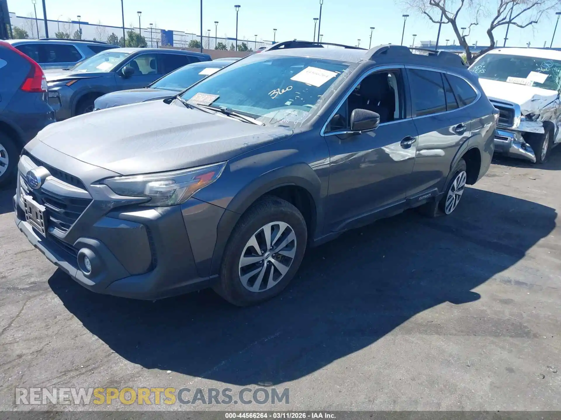 2 fotografías del automóvil dañado 4S4BTACC9R3110953 SUBARU OUTBACK 2024