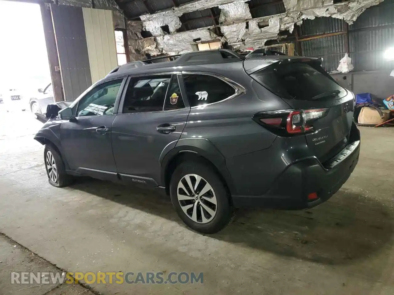 2 Photograph of a damaged car 4S4BTACC9R3185961 SUBARU OUTBACK 2024