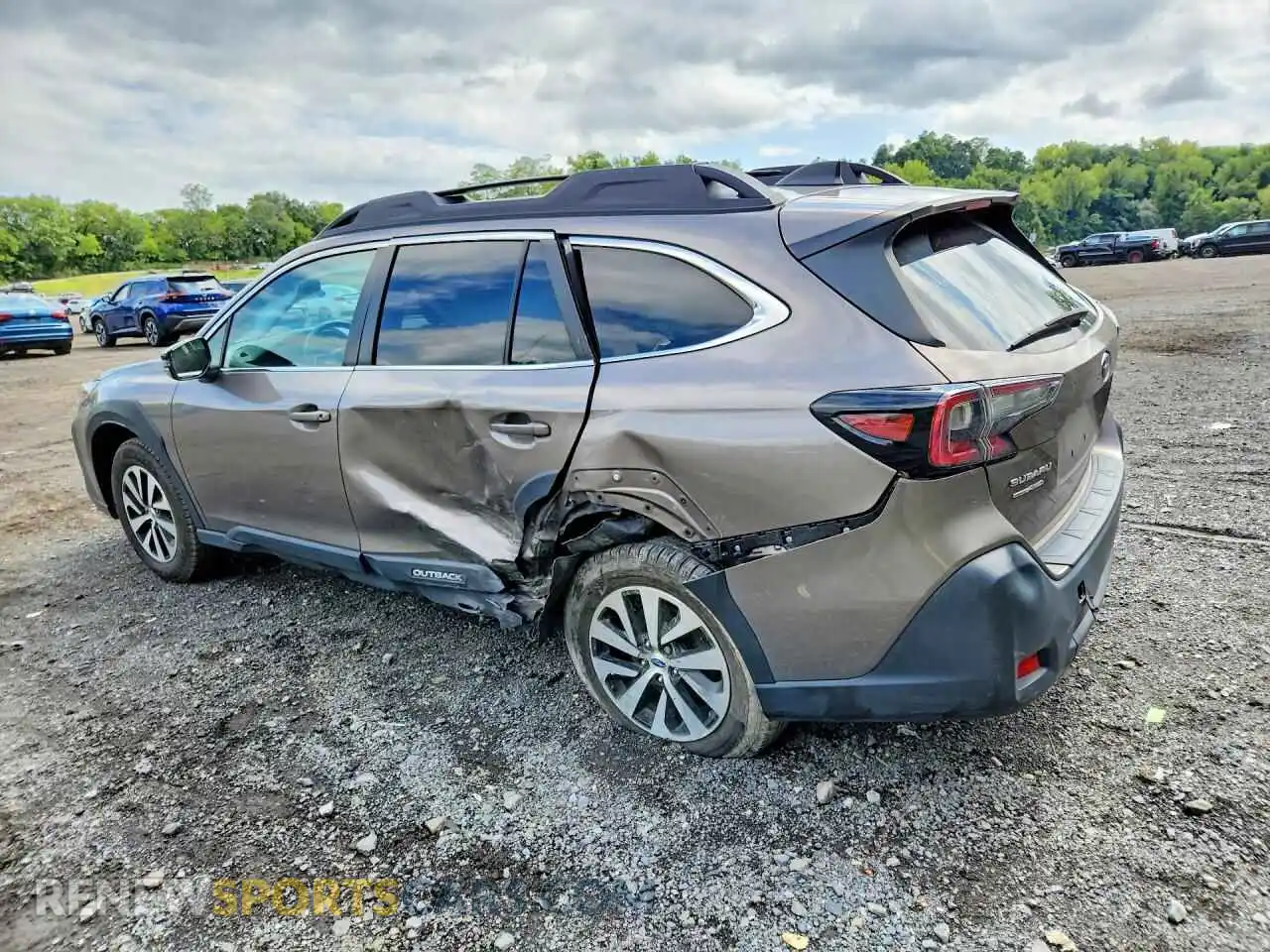 2 Photograph of a damaged car 4S4BTADC2R3127477 SUBARU OUTBACK 2024
