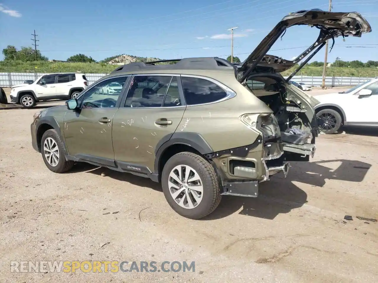 2 Фотография поврежденного автомобиля 4S4BTADC2R3291568 SUBARU OUTBACK 2024