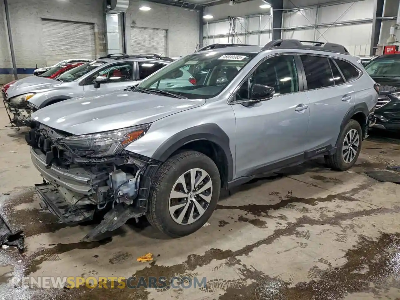 1 Photograph of a damaged car 4S4BTADC3R3297461 SUBARU OUTBACK 2024