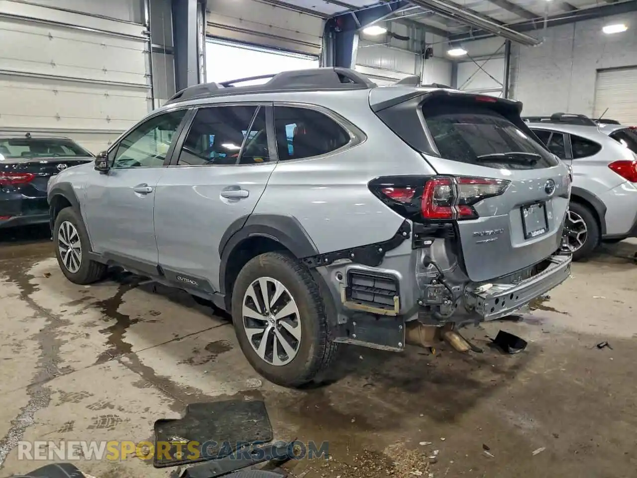 2 Photograph of a damaged car 4S4BTADC3R3297461 SUBARU OUTBACK 2024