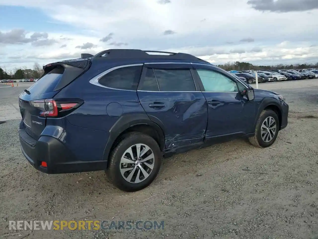 3 Photograph of a damaged car 4S4BTADC4R3175983 SUBARU OUTBACK 2024