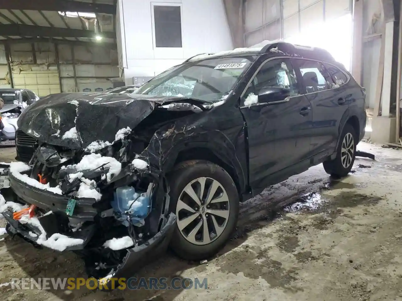1 Photograph of a damaged car 4S4BTADC4R3210277 SUBARU OUTBACK 2024