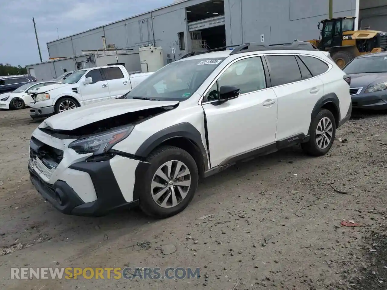 1 Photograph of a damaged car 4S4BTADC4R3260581 SUBARU OUTBACK 2024