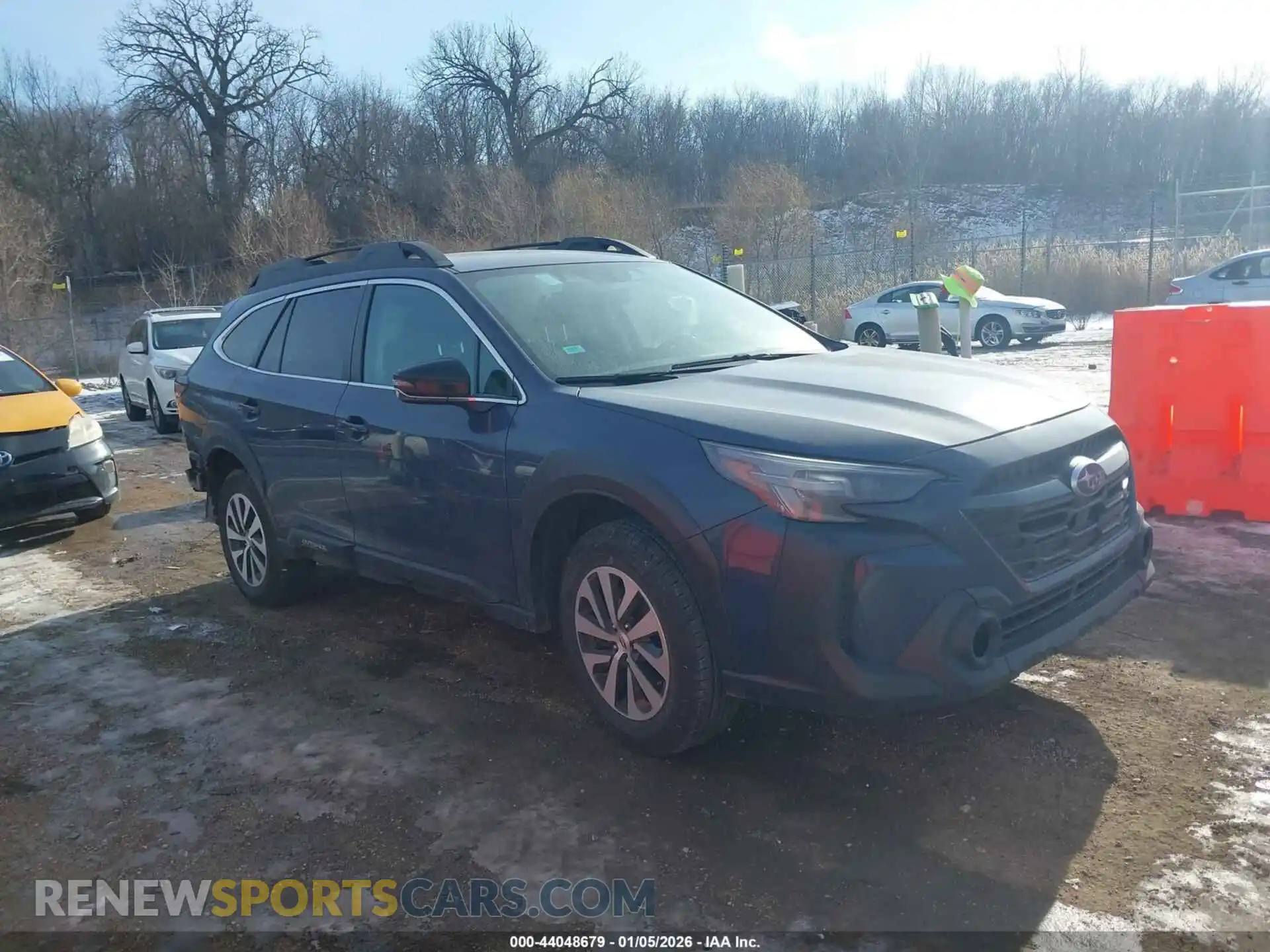 1 Photograph of a damaged car 4S4BTADC4R3300559 SUBARU OUTBACK 2024