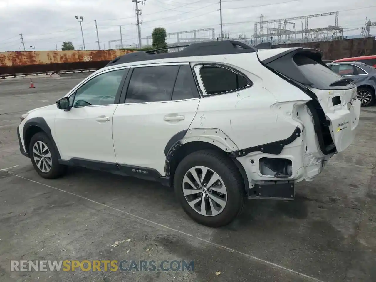 2 Photograph of a damaged car 4S4BTADC6R3137719 SUBARU OUTBACK 2024