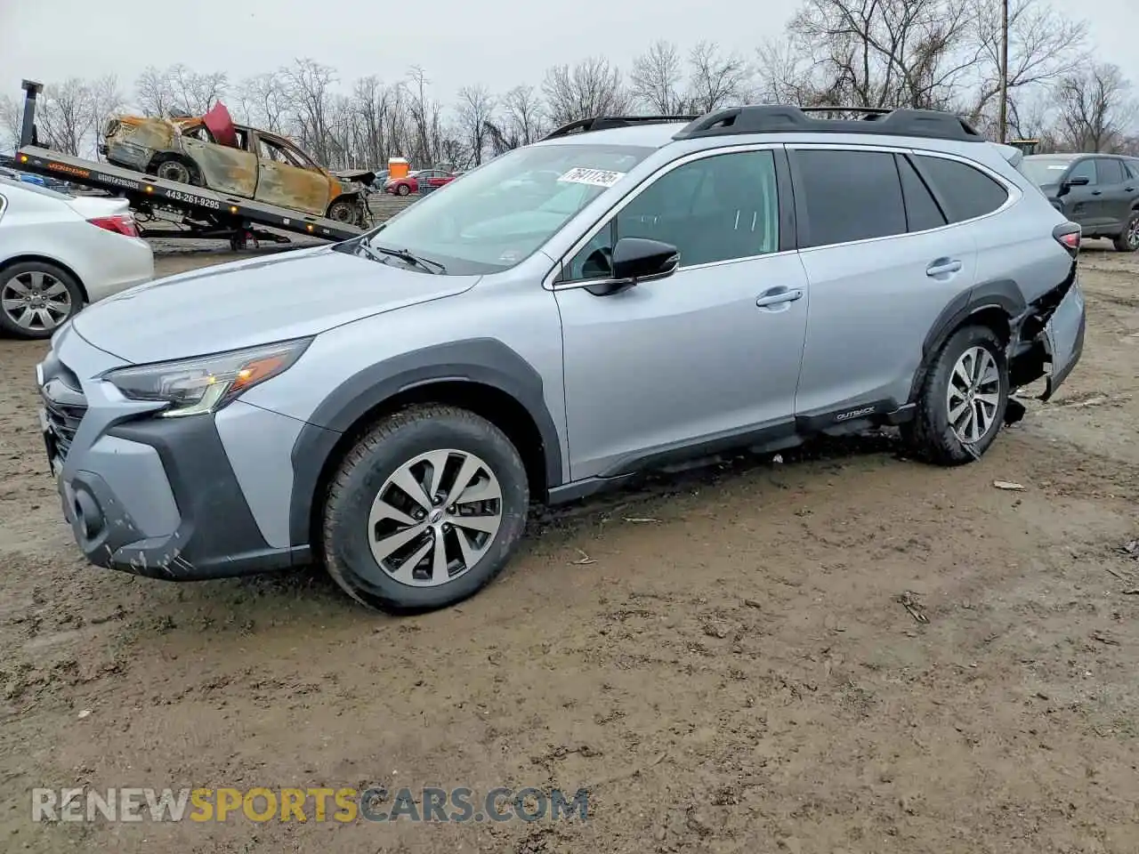 1 Photograph of a damaged car 4S4BTADC6R3222804 SUBARU OUTBACK 2024