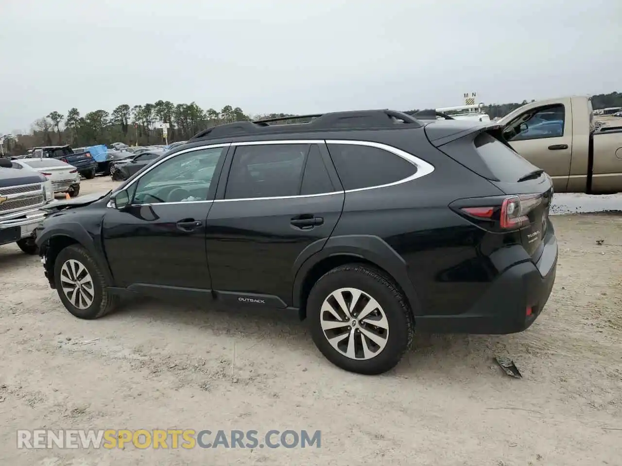 2 Фотография поврежденного автомобиля 4S4BTADC6R3248786 SUBARU OUTBACK 2024
