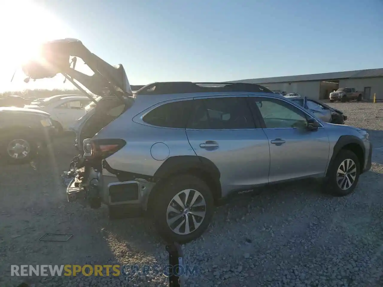3 Photograph of a damaged car 4S4BTADC6R3279665 SUBARU OUTBACK 2024