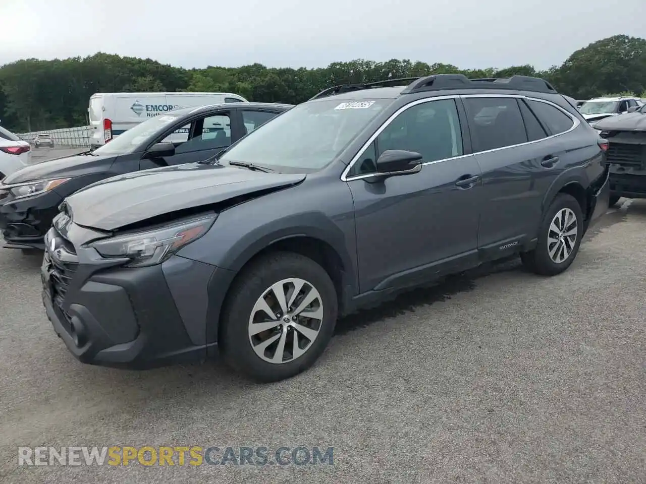 1 Photograph of a damaged car 4S4BTADC7R3237005 SUBARU OUTBACK 2024