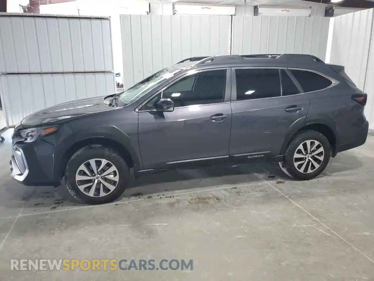 1 Photograph of a damaged car 4S4BTADC8R3147233 SUBARU OUTBACK 2024