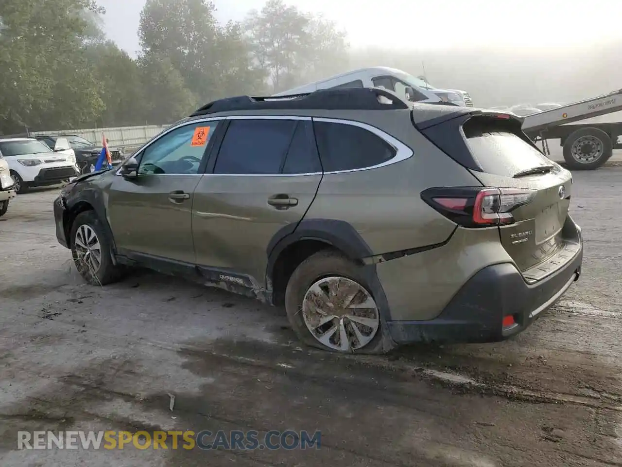 2 Photograph of a damaged car 4S4BTADC8R3178515 SUBARU OUTBACK 2024