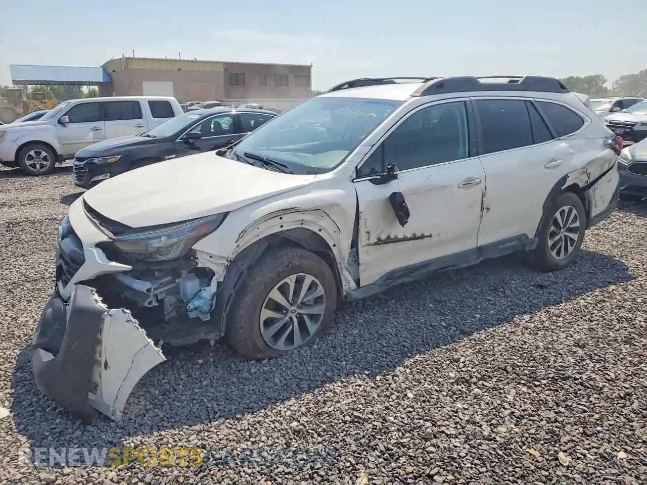 1 Photograph of a damaged car 4S4BTADC8R3280963 SUBARU OUTBACK 2024