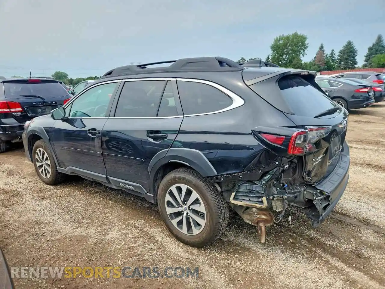 2 Photograph of a damaged car 4S4BTADC8R3297228 SUBARU OUTBACK 2024
