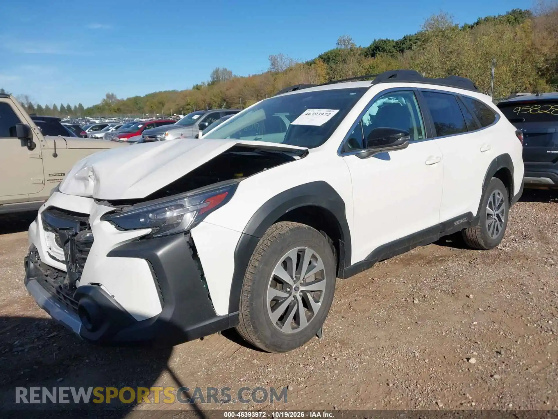 2 Photograph of a damaged car 4S4BTADC9R3193444 SUBARU OUTBACK 2024
