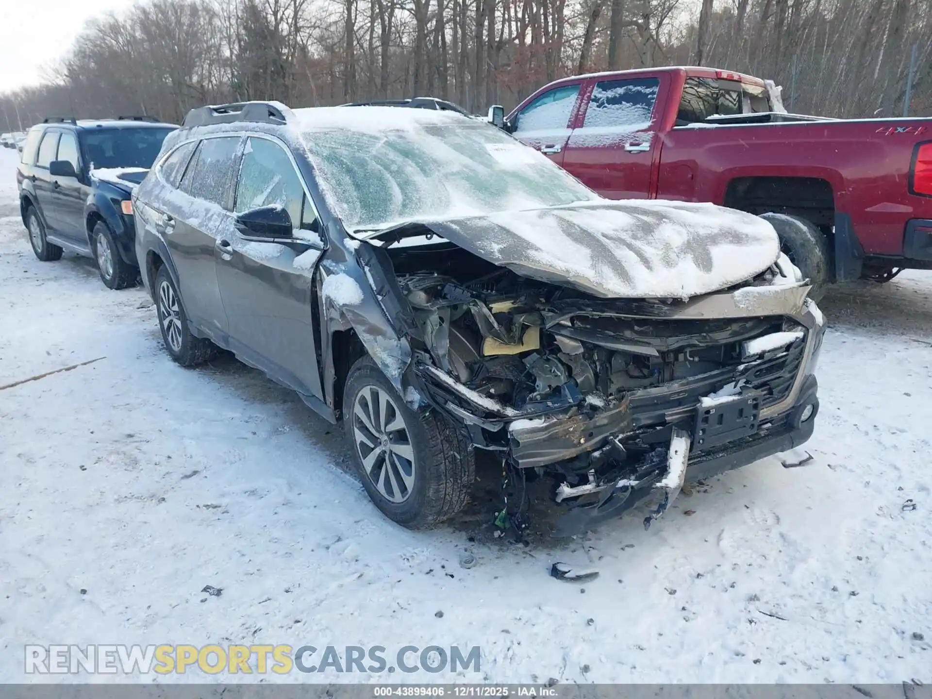 1 Photograph of a damaged car 4S4BTADCXR3299546 SUBARU OUTBACK 2024