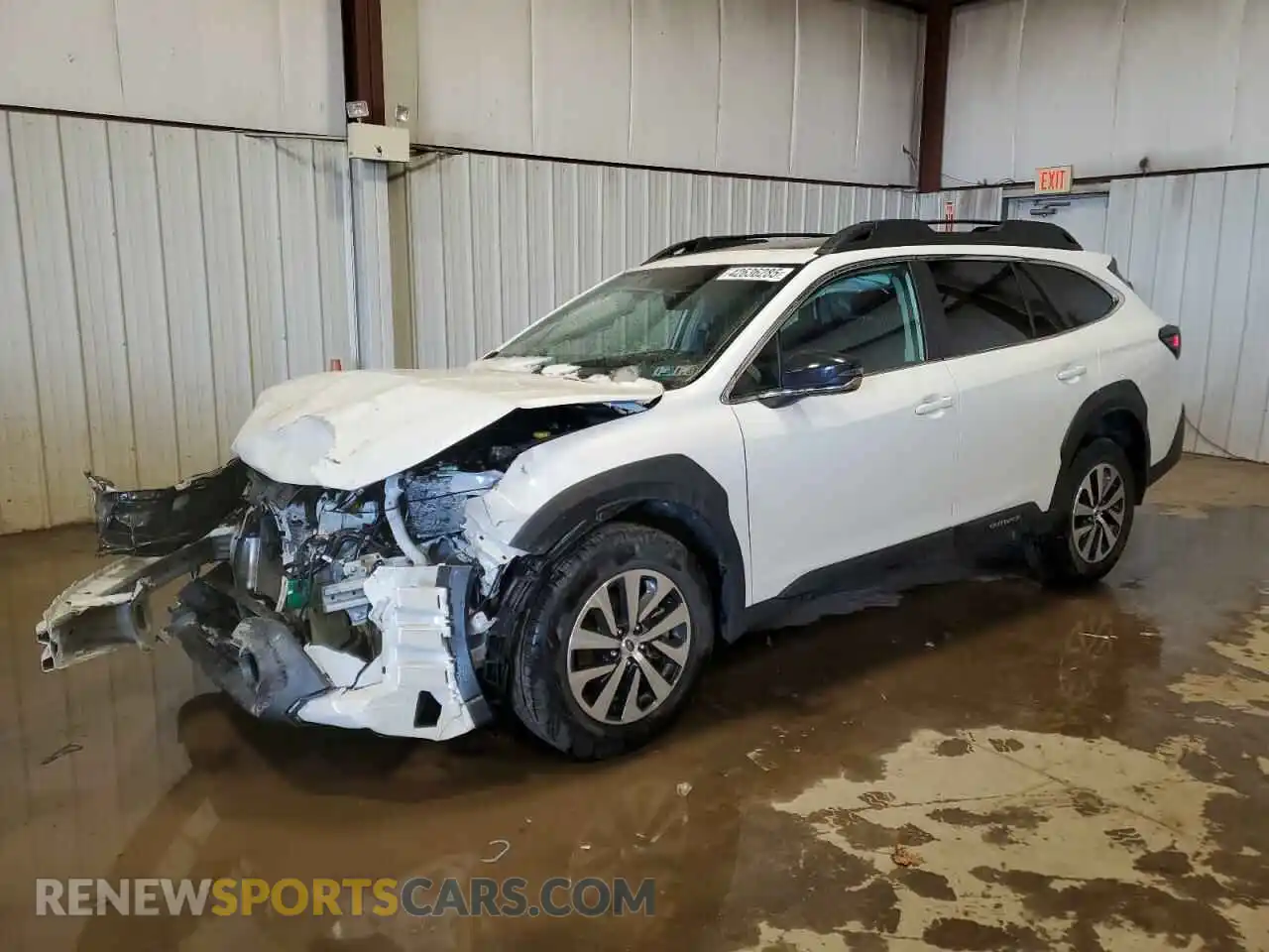 1 Photograph of a damaged car 4S4BTAFC0R3281618 SUBARU OUTBACK 2024