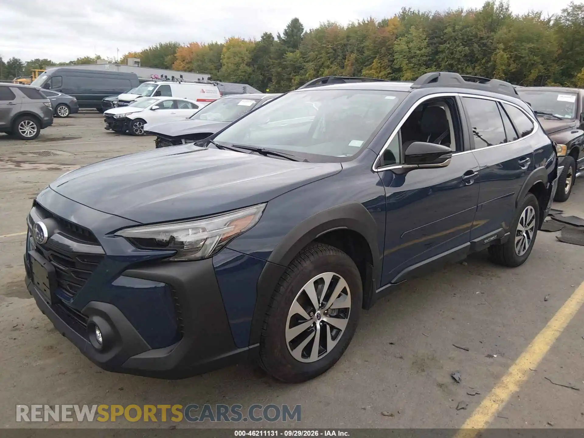 2 Photograph of a damaged car 4S4BTAFC1R3225719 SUBARU OUTBACK 2024