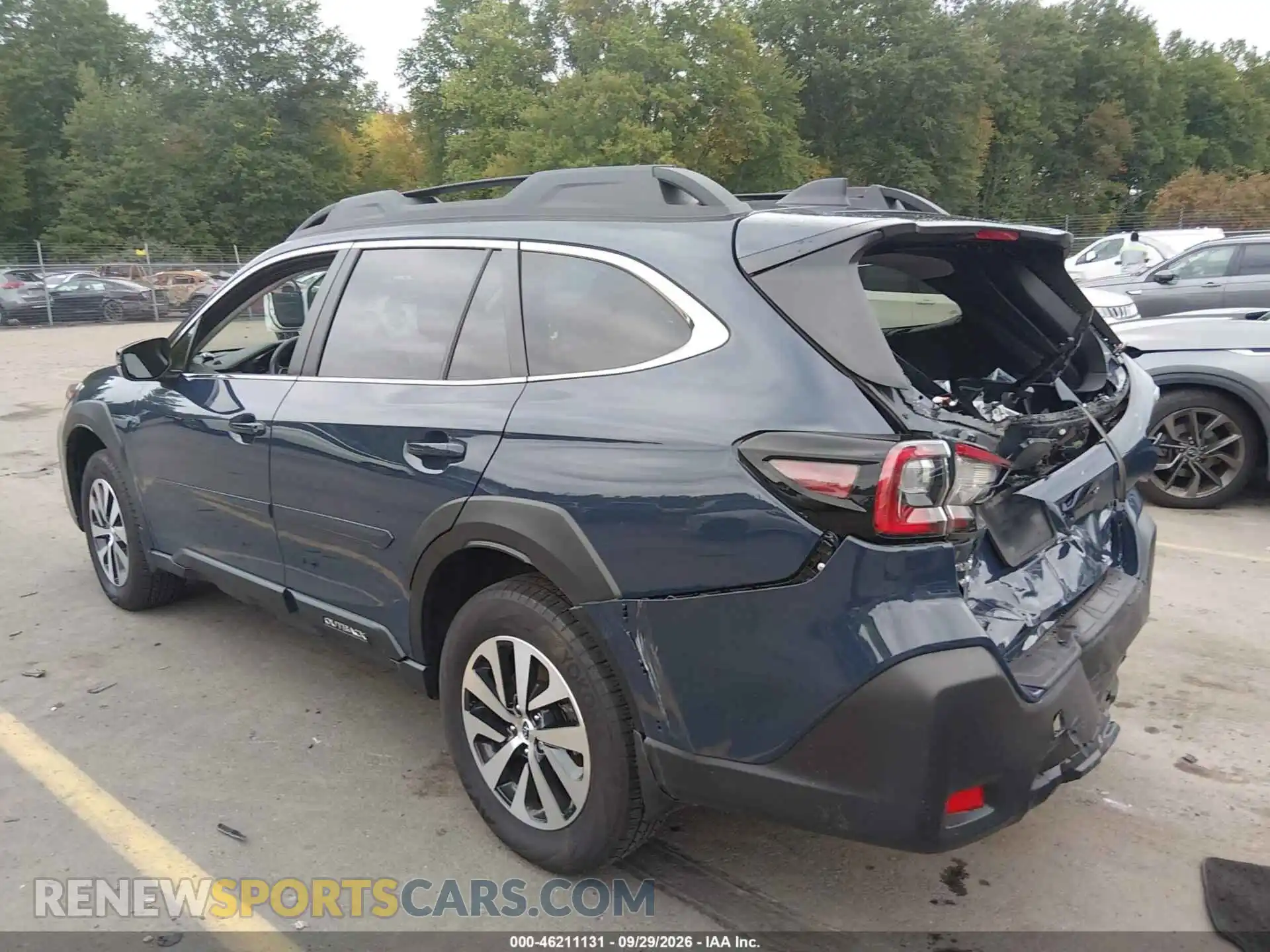 3 Photograph of a damaged car 4S4BTAFC1R3225719 SUBARU OUTBACK 2024
