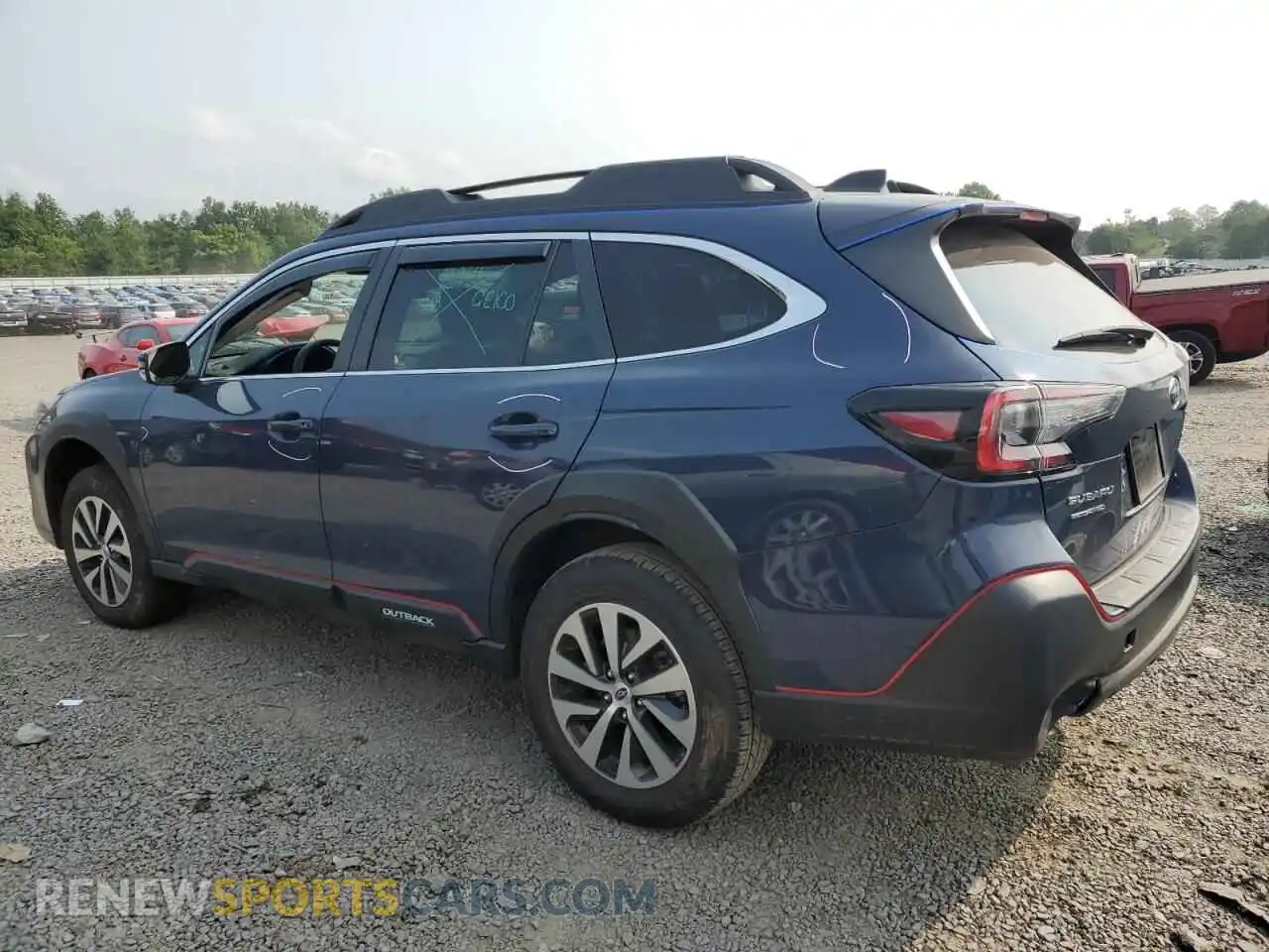 2 Photograph of a damaged car 4S4BTAFC1R3266514 SUBARU OUTBACK 2024