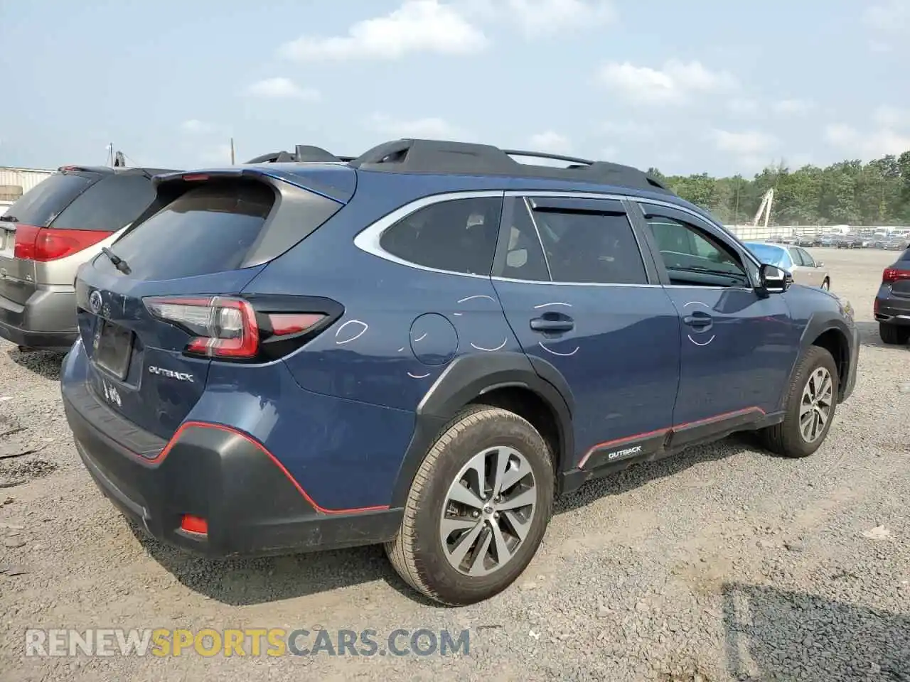 3 Photograph of a damaged car 4S4BTAFC1R3266514 SUBARU OUTBACK 2024