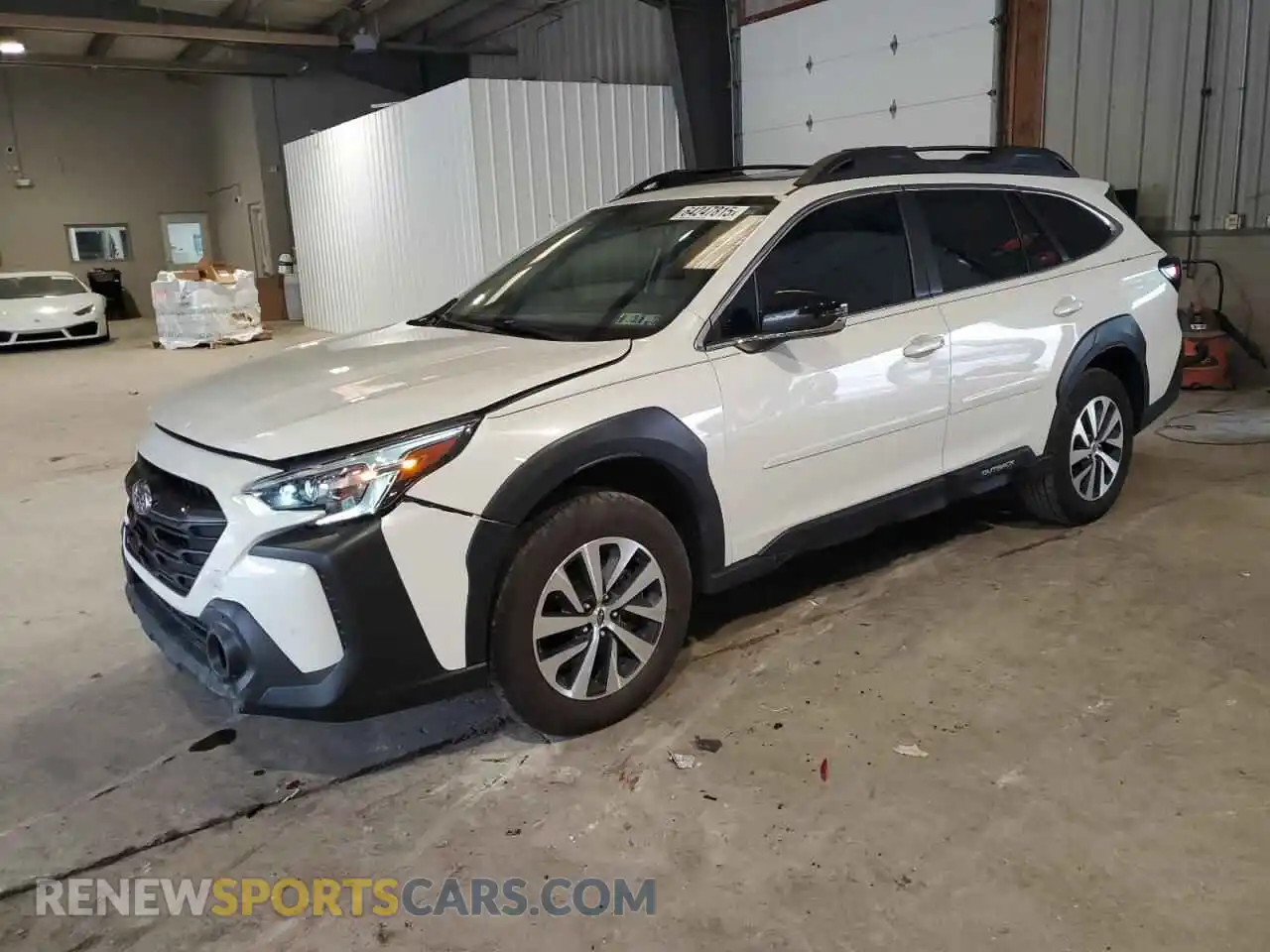 1 Photograph of a damaged car 4S4BTAFC2R3148696 SUBARU OUTBACK 2024