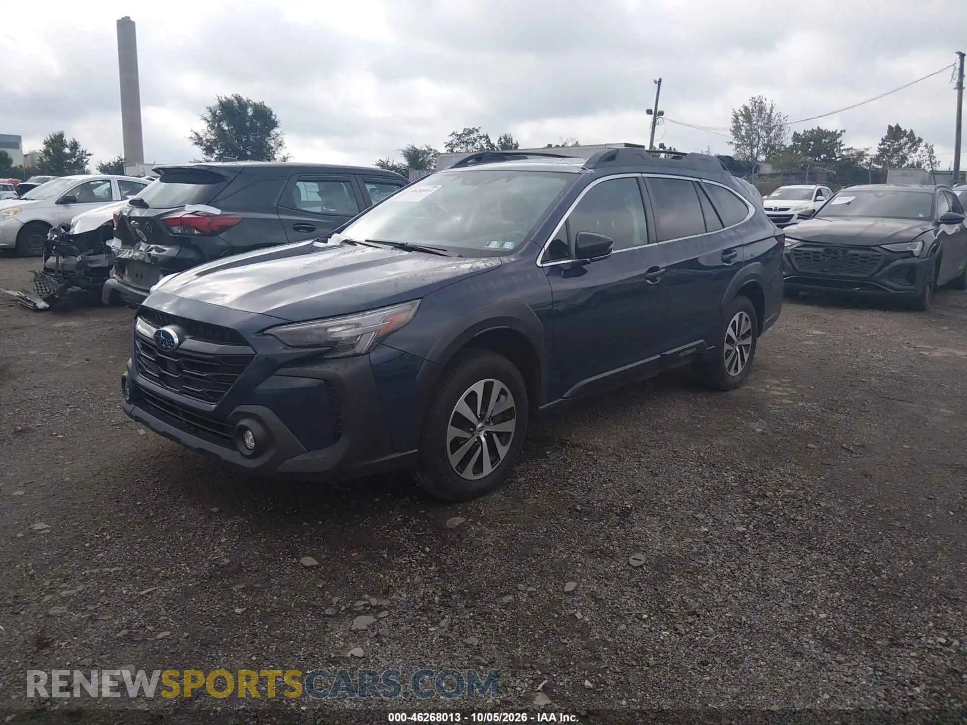 2 Photograph of a damaged car 4S4BTAFC2R3223140 SUBARU OUTBACK 2024