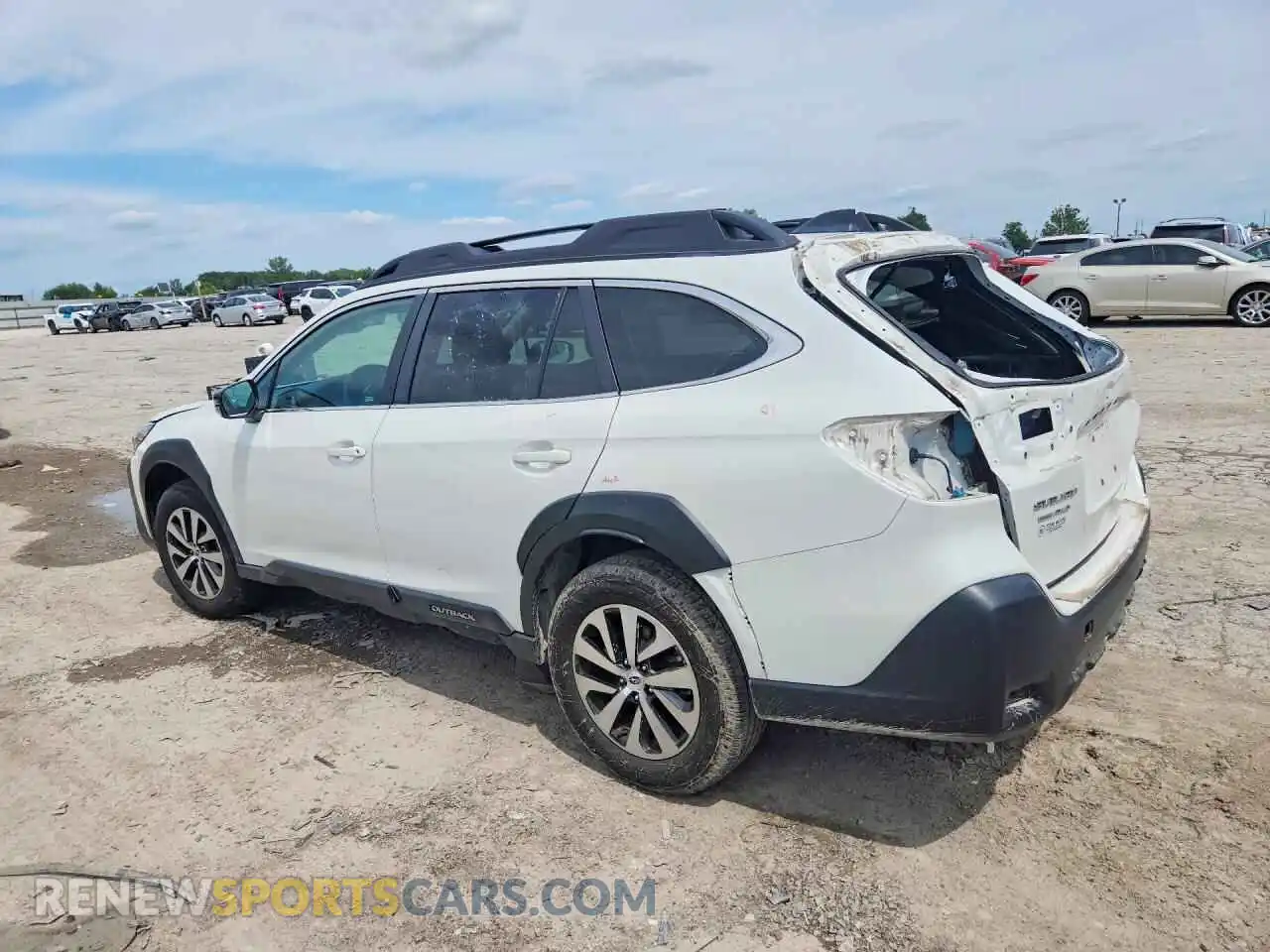 2 Photograph of a damaged car 4S4BTAFC2R3261466 SUBARU OUTBACK 2024