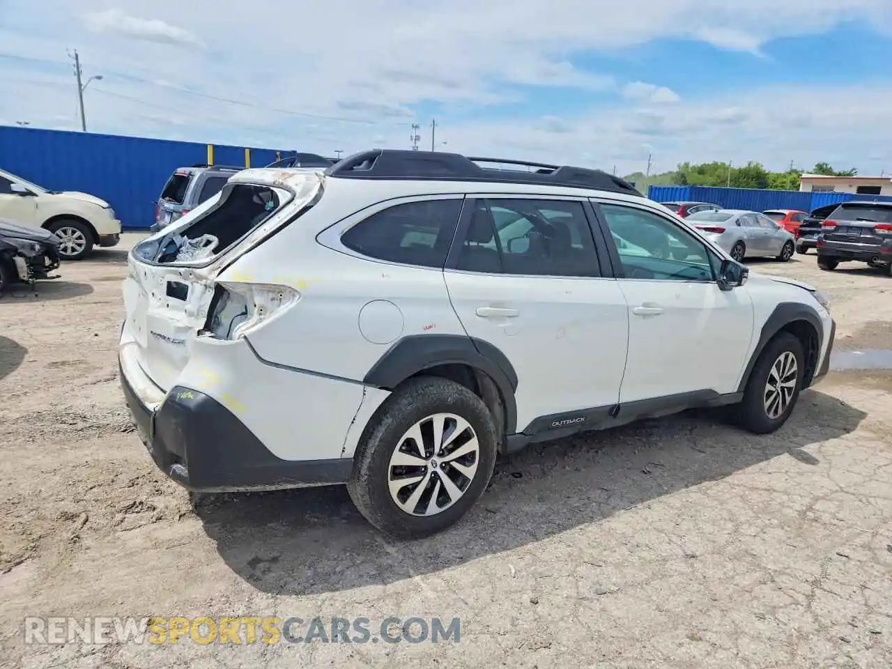3 Photograph of a damaged car 4S4BTAFC2R3261466 SUBARU OUTBACK 2024