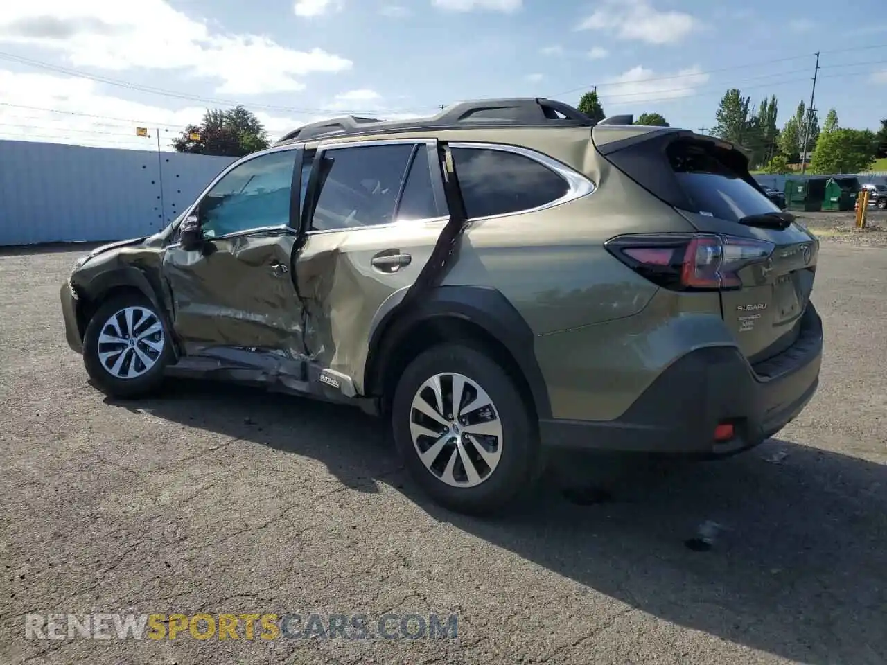 2 Photograph of a damaged car 4S4BTAFC2R3279207 SUBARU OUTBACK 2024