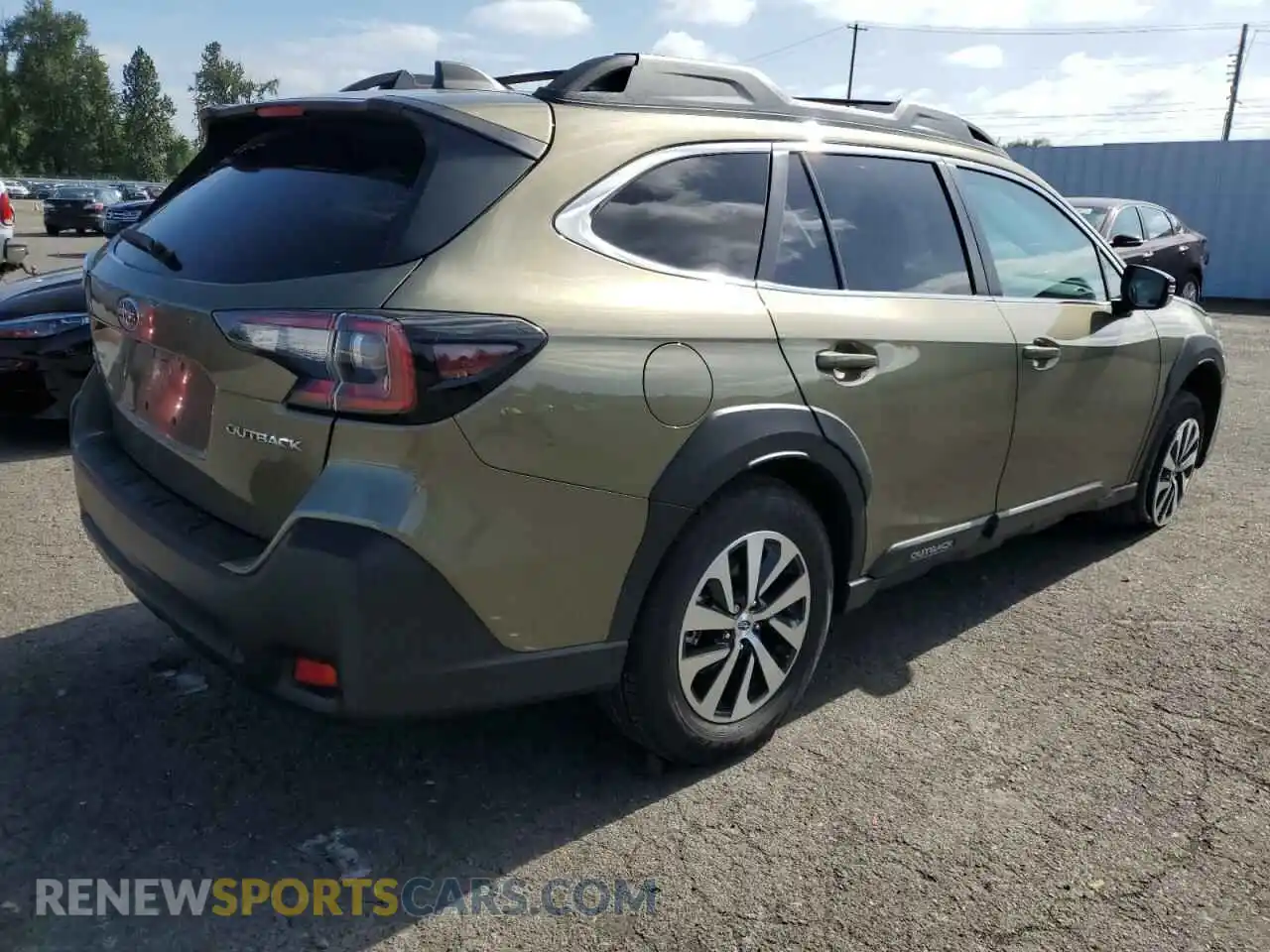 3 Photograph of a damaged car 4S4BTAFC2R3279207 SUBARU OUTBACK 2024