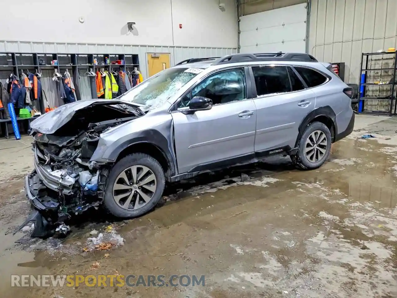 1 Photograph of a damaged car 4S4BTAFC3R3141627 SUBARU OUTBACK 2024