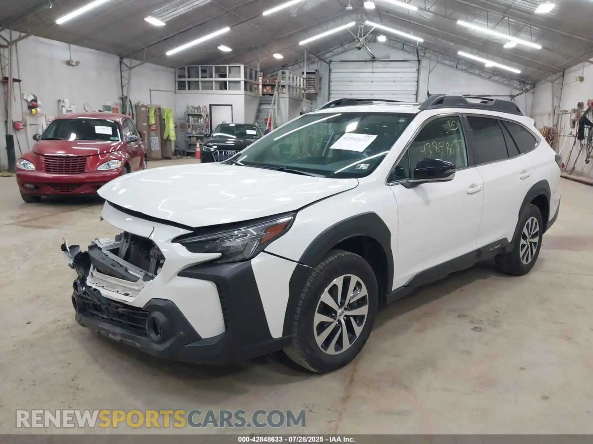 2 Photograph of a damaged car 4S4BTAFC3R3158959 SUBARU OUTBACK 2024
