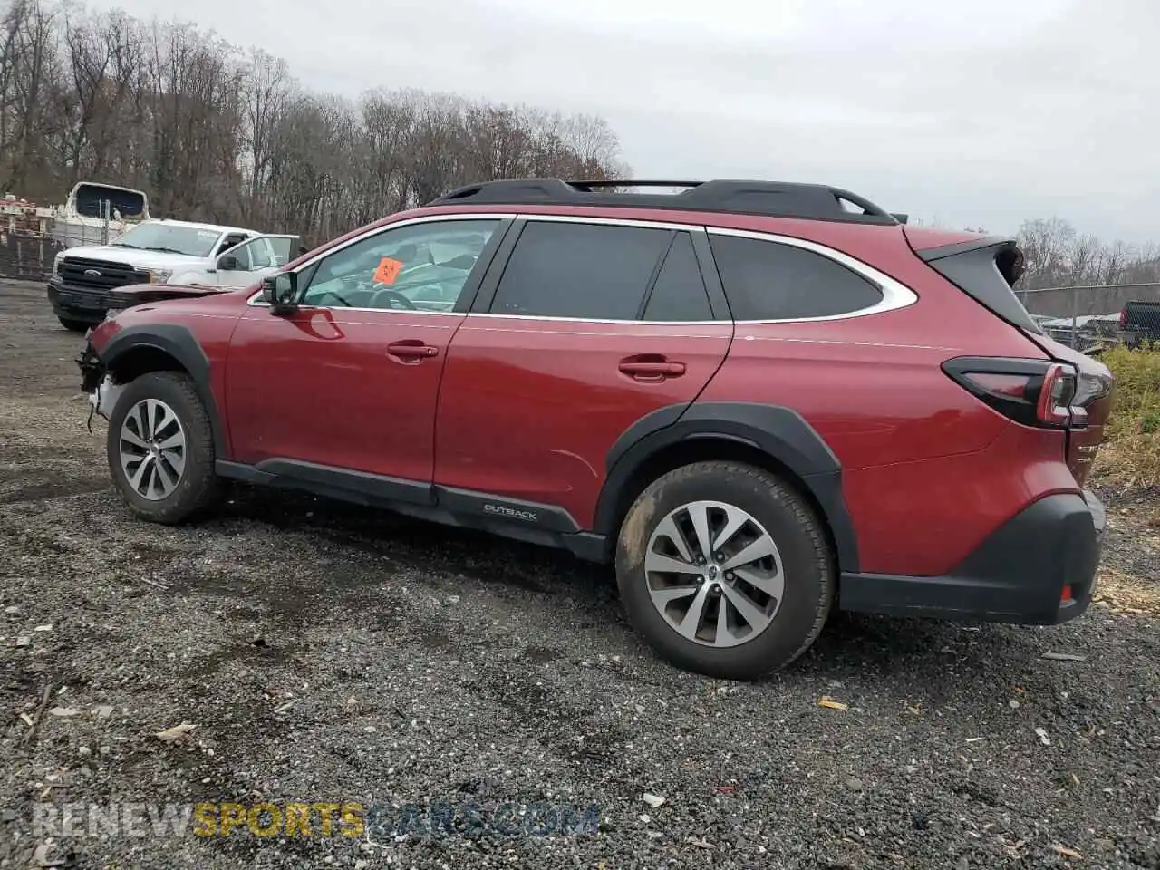 2 Photograph of a damaged car 4S4BTAFC3R3234163 SUBARU OUTBACK 2024