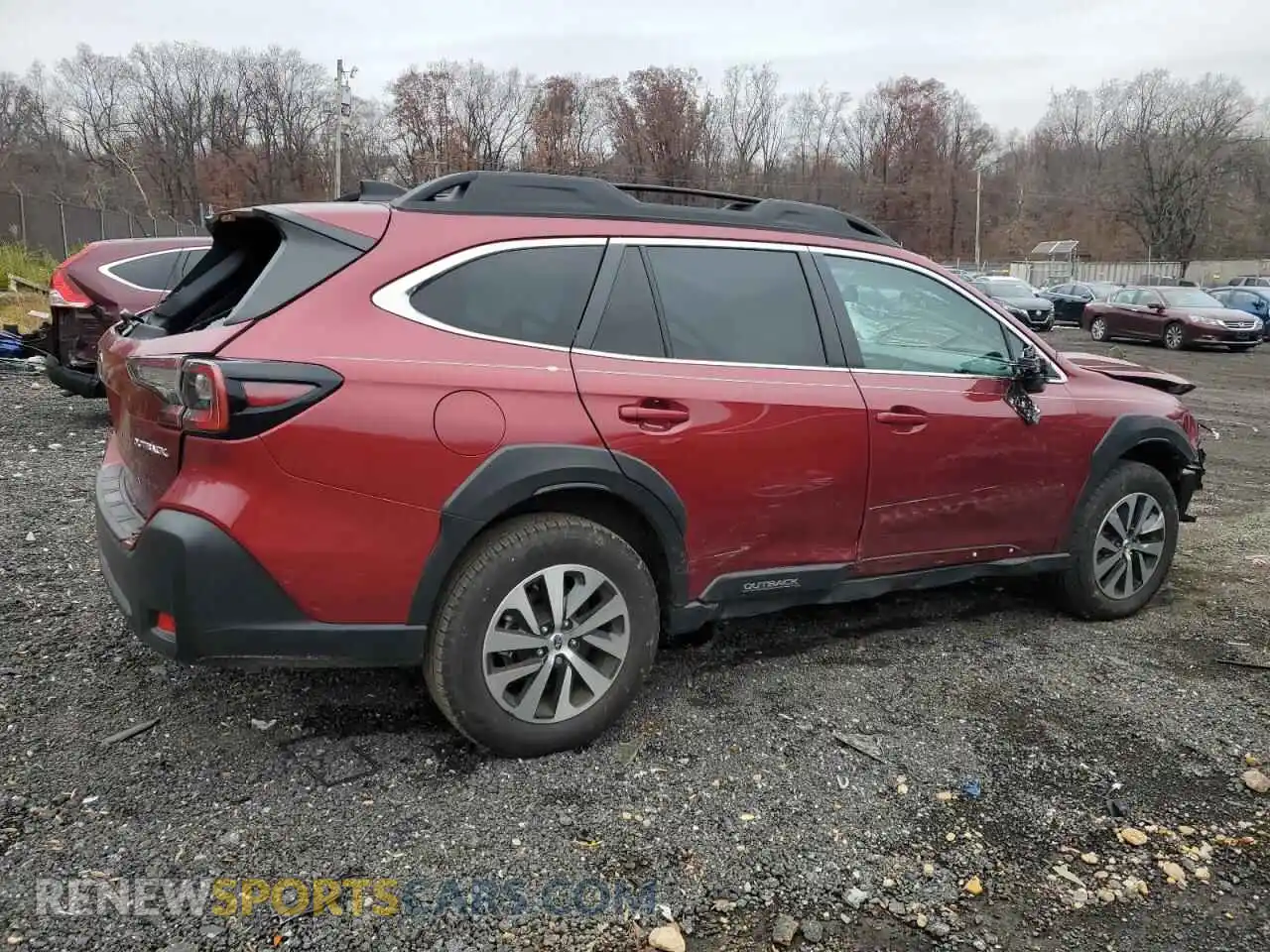 3 Photograph of a damaged car 4S4BTAFC3R3234163 SUBARU OUTBACK 2024