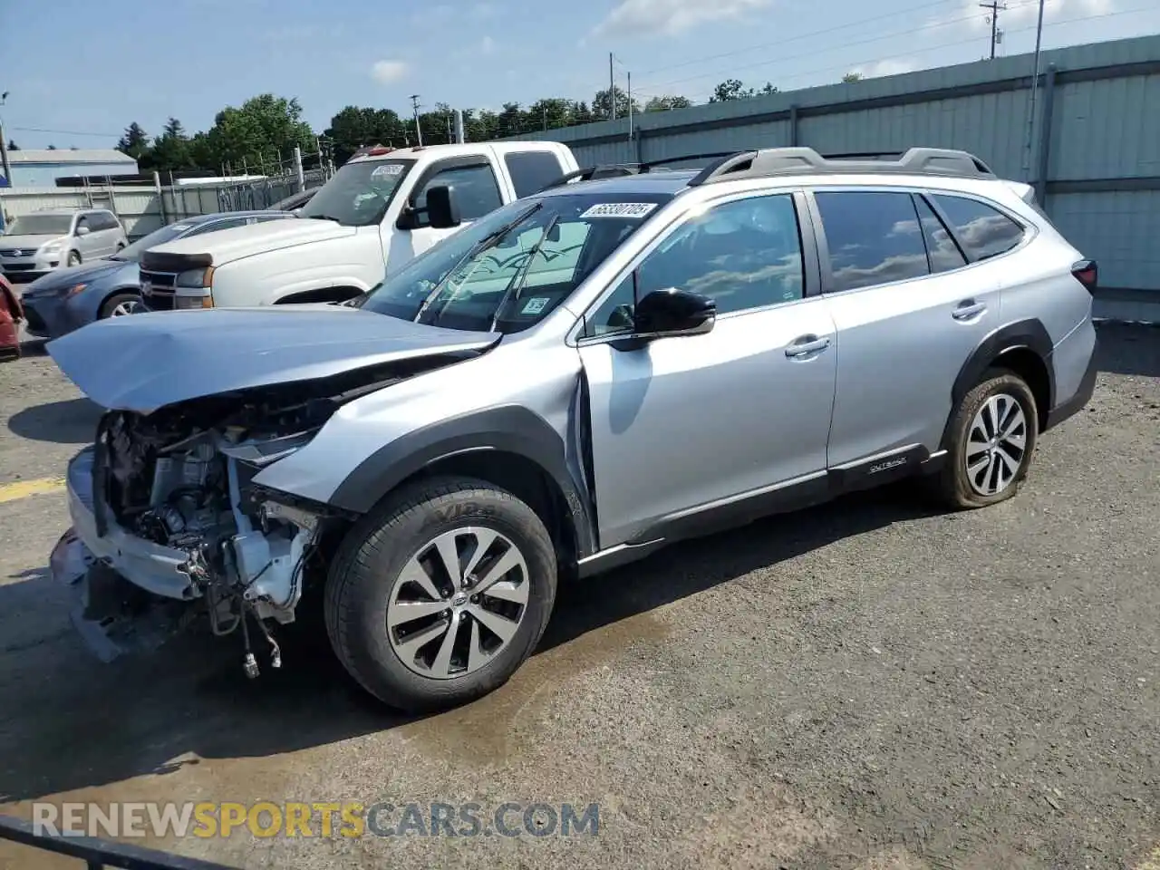 1 Photograph of a damaged car 4S4BTAFC3R3247298 SUBARU OUTBACK 2024