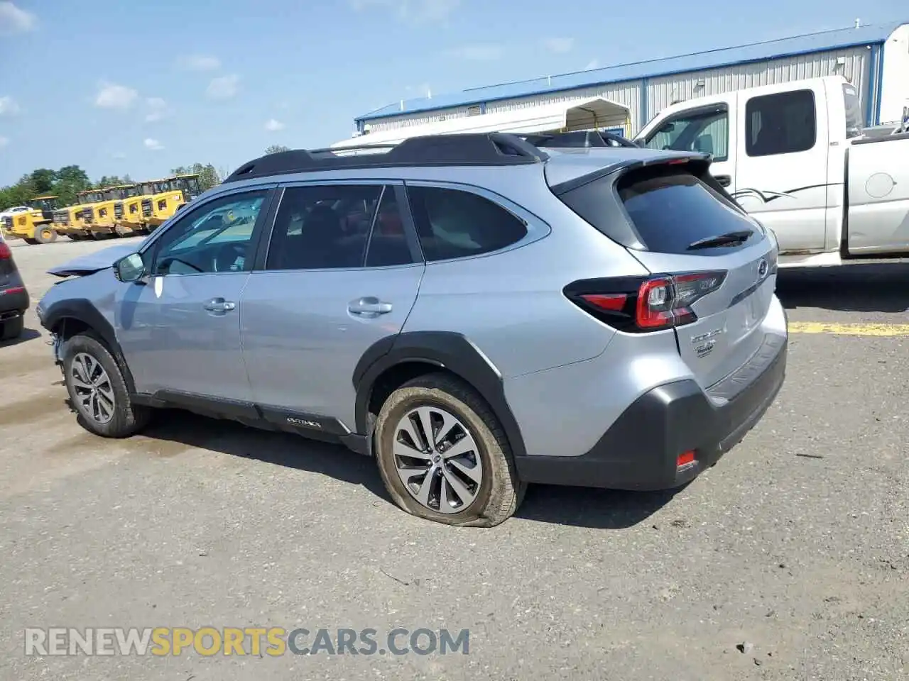 2 Photograph of a damaged car 4S4BTAFC3R3247298 SUBARU OUTBACK 2024