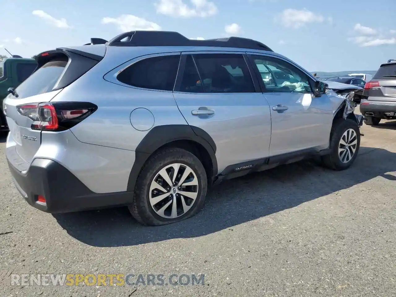 3 Photograph of a damaged car 4S4BTAFC3R3247298 SUBARU OUTBACK 2024