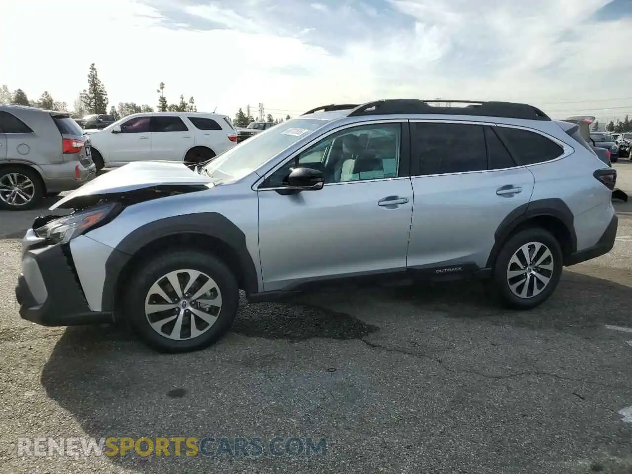 1 Photograph of a damaged car 4S4BTAFC4R3170666 SUBARU OUTBACK 2024