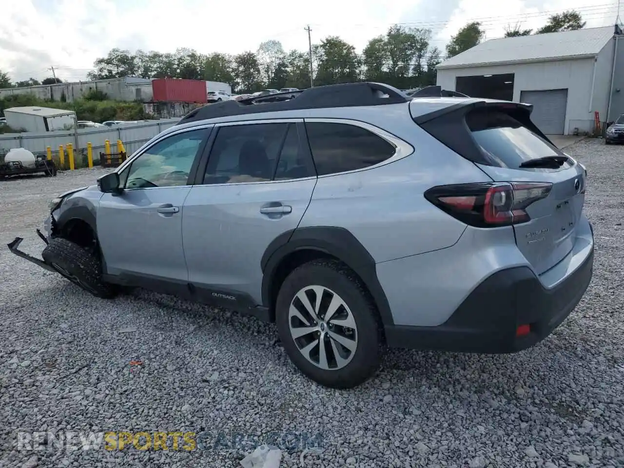 2 Photograph of a damaged car 4S4BTAFC4R3275112 SUBARU OUTBACK 2024