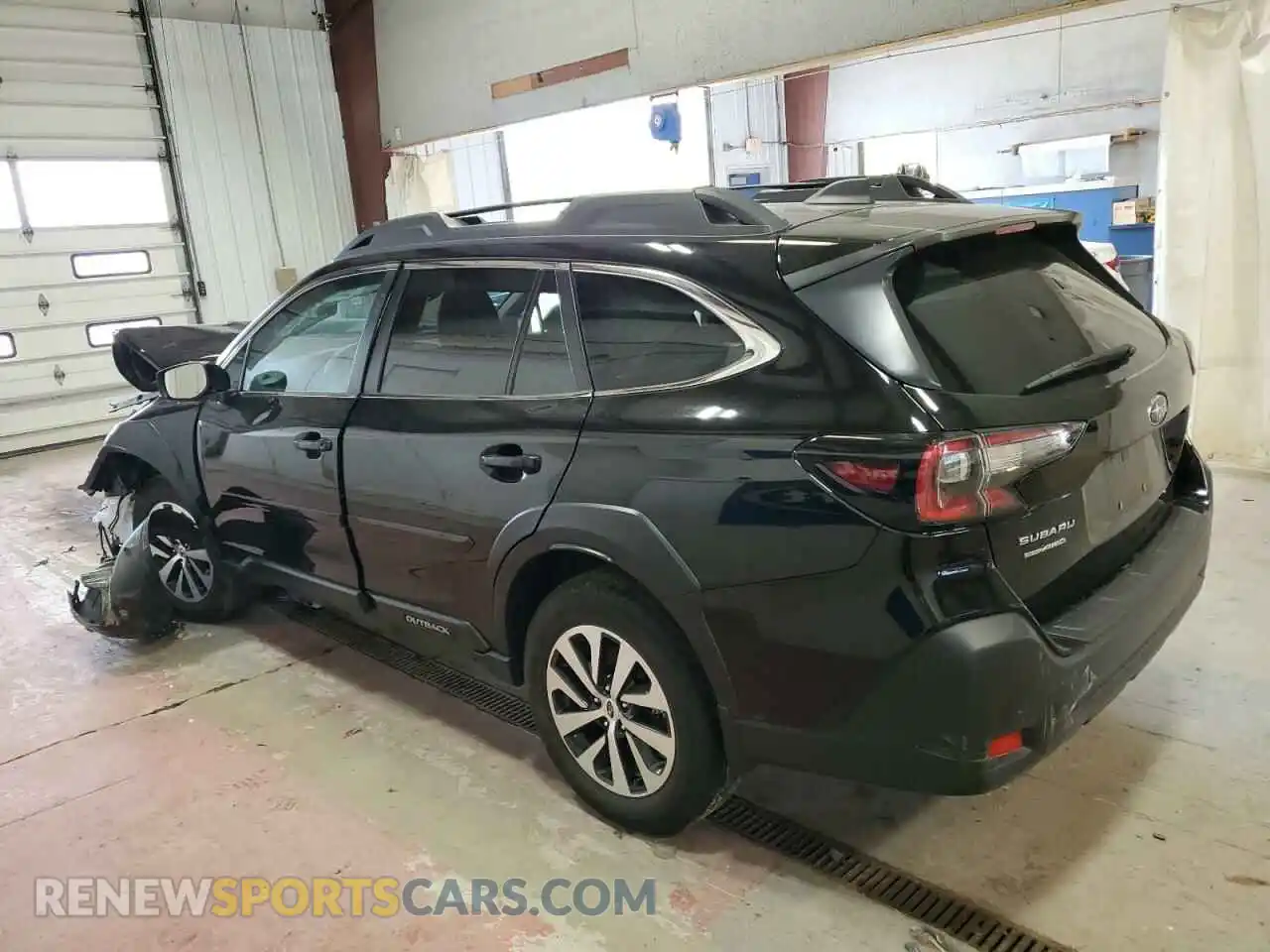 2 fotografías del automóvil dañado 4S4BTAFC5R3100688 SUBARU OUTBACK 2024