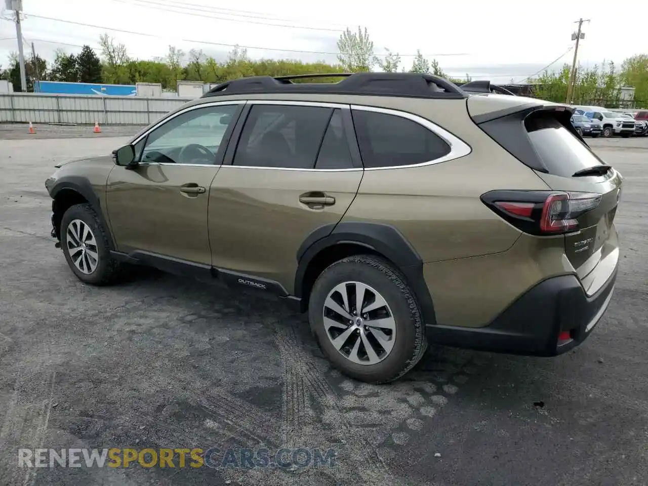 2 Photograph of a damaged car 4S4BTAFC5R3107785 SUBARU OUTBACK 2024
