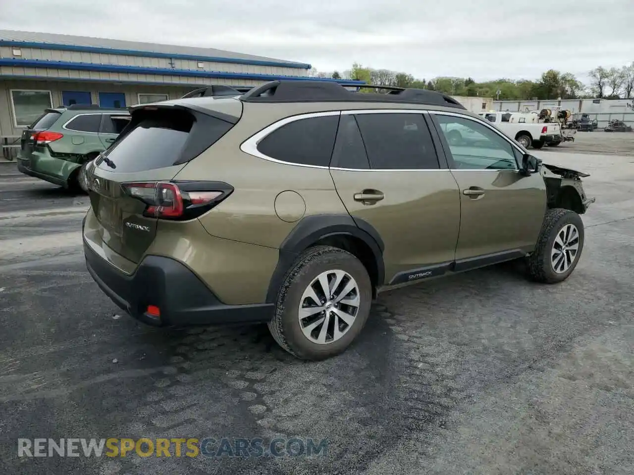 3 Photograph of a damaged car 4S4BTAFC5R3107785 SUBARU OUTBACK 2024
