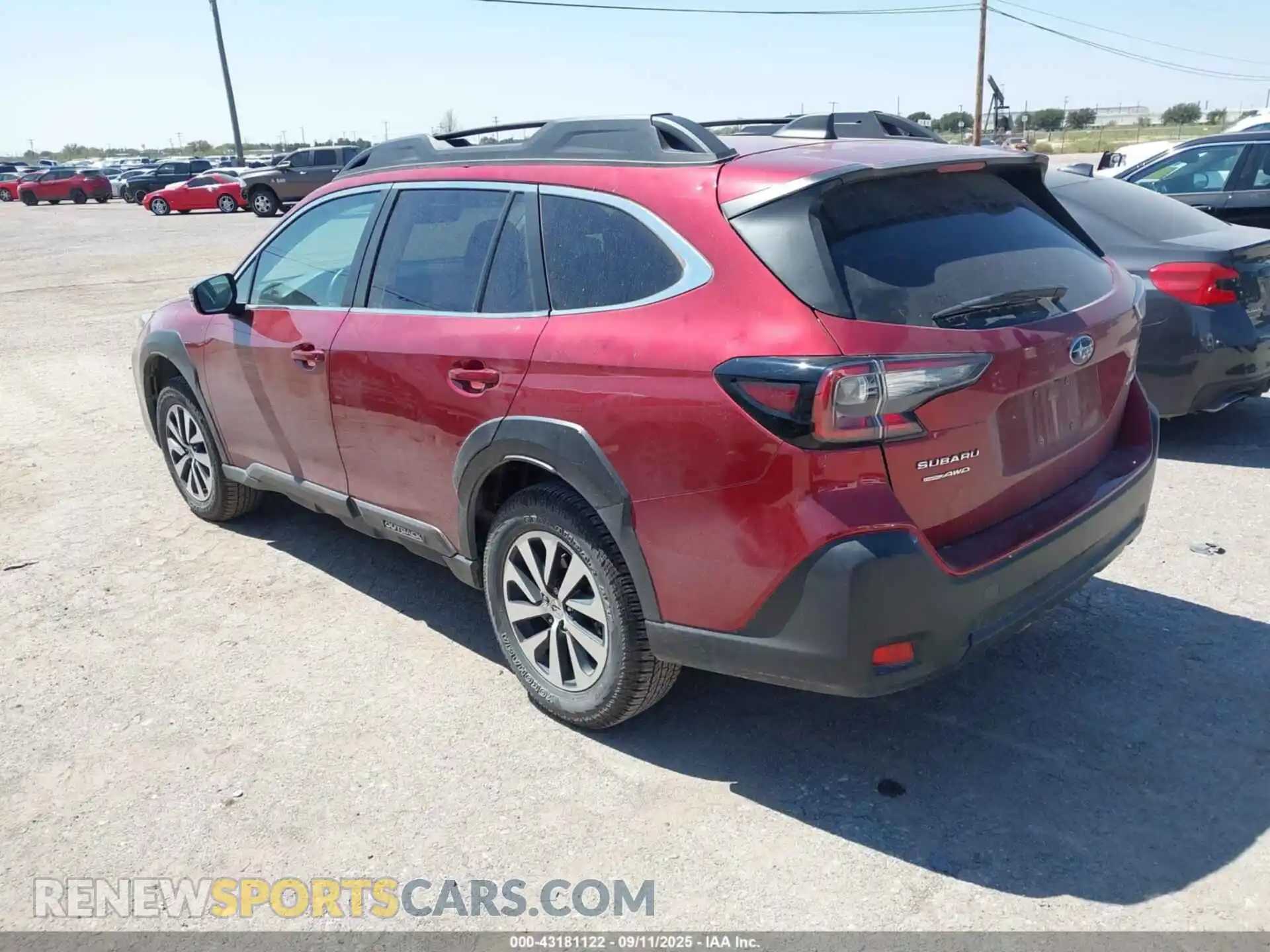 3 Photograph of a damaged car 4S4BTAFC5R3136347 SUBARU OUTBACK 2024