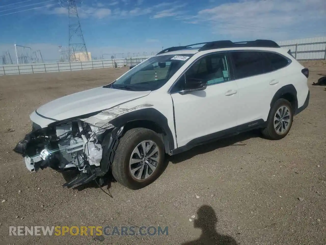 1 Photograph of a damaged car 4S4BTAFC5R3238098 SUBARU OUTBACK 2024
