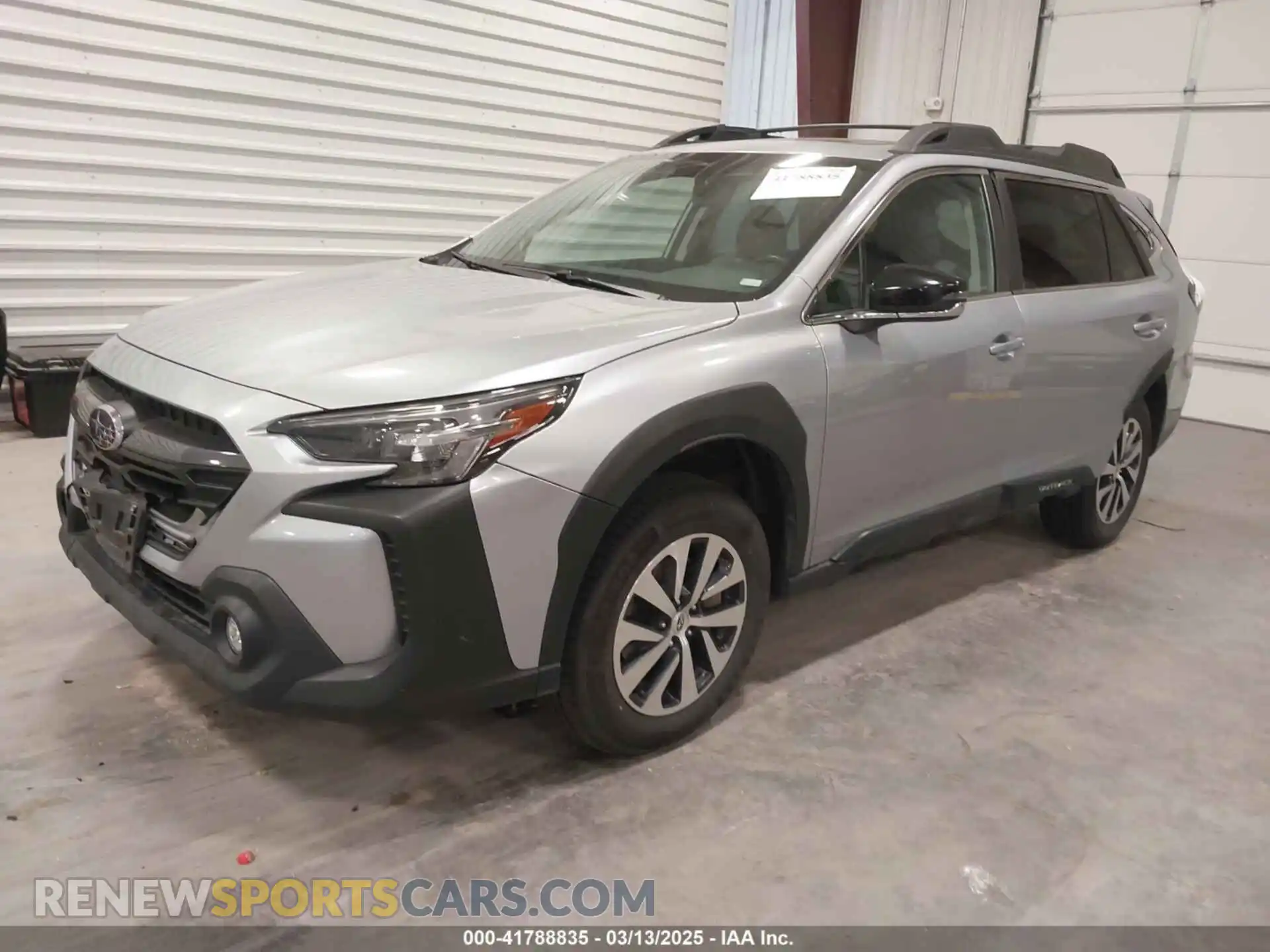 2 Photograph of a damaged car 4S4BTAFC6R3163167 SUBARU OUTBACK 2024