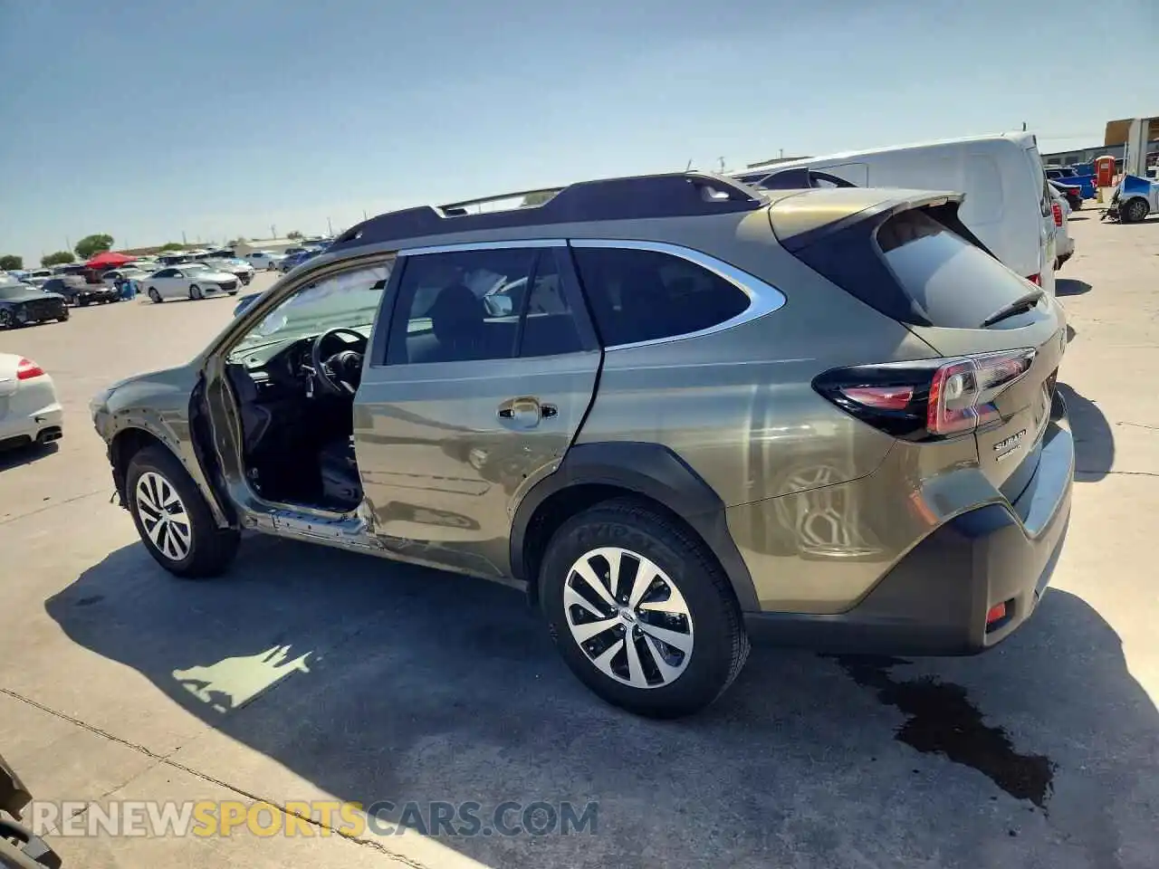 2 Photograph of a damaged car 4S4BTAFC6R3247022 SUBARU OUTBACK 2024